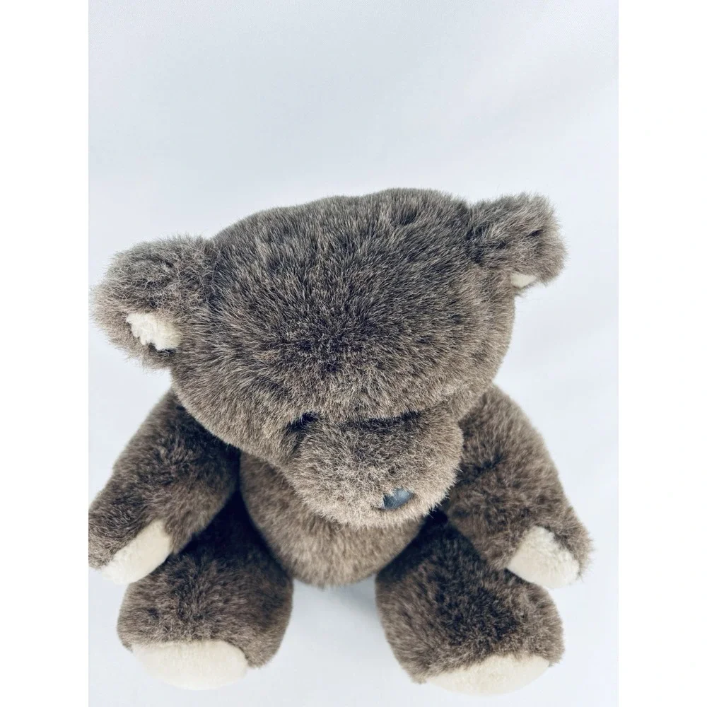 1986‎ Vintage Dakin Jointed Teddy Bear Brown Plush Furry Soft Stuffed Animal